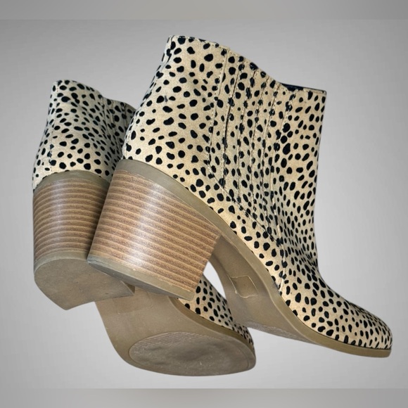 Maurices Cheetah Print Ankle Booties Women’s Size 11 Block Heel Western Boot - Picture 16 of 16